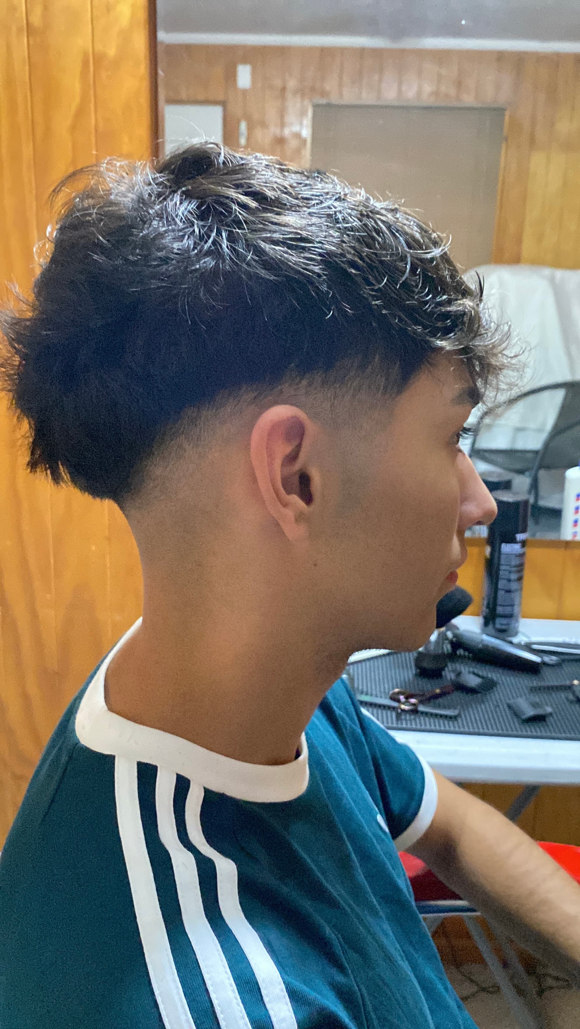 Trabajo de barbería